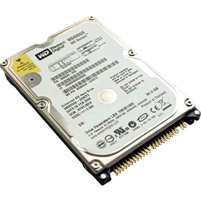 Image of WD 80GB (5400rpm) EIDE 2MB 2.5 inch Hard Drive