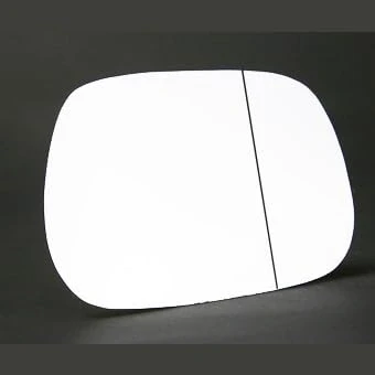 Image of Stick on Wide angle Wing Mirror Glass fits Toyota Corolla Verso Reg 2001 to 2004 right driver Side