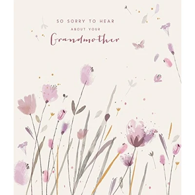 Image of Loss of Your Grandmother Sympathy Card