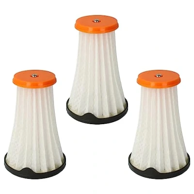 Image of vhbw 3x Lamellar Filter/Inner Filter compatible with AEG 900277236, 900940804, 900940805, 900940815, 900940817 Wet/Dry Vacuum Cleaner