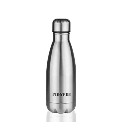 Image of Pioneer PVB350 Vacuum Insulated Stainless Steel Double Walled Hot/ Cold up to 8 Hours BPA Free Reusable Bottle 100% Leak Proof 350 ML