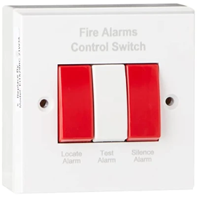 Image of Aico EI1529RC Hardwired Smoke Alarm Remote Test, Hush &amp; Locate Switch , White