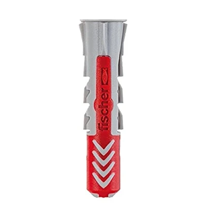 Image of fischer 537613 Duopower Ankle, Grigio/Rosso, 5 x 25 mm, Set of 35 Pieces