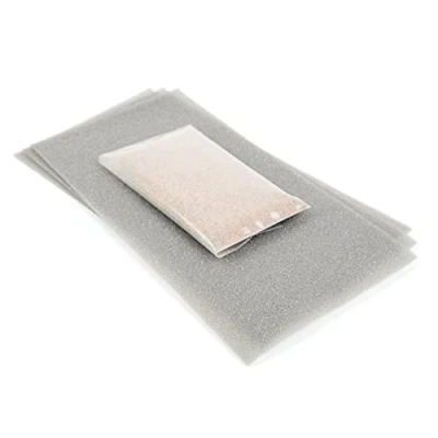 Image of Gaugemaster GM215 Brown Ballasted Underlay N Scale Point &amp; Crossing Kit