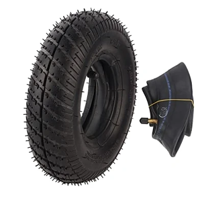 Image of VGEBY Scooter Tyre, 2.80‑2.50‑4 Tyre Elderly Mobility Wheel Tire Inner Tube Electric Replacement Car Ride