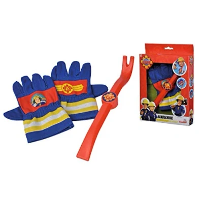 Image of Simba 109252475038 Fireman Sam Gloves, red