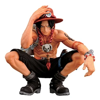 Image of Banpresto One Piece 5.9 Inch The Portgas D Ace Figure, King of Artists Series