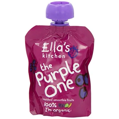 Image of (3 PACK) Ellas Kitchen Smoothie Fruit Purple One 90g 3 PACK BUNDLE