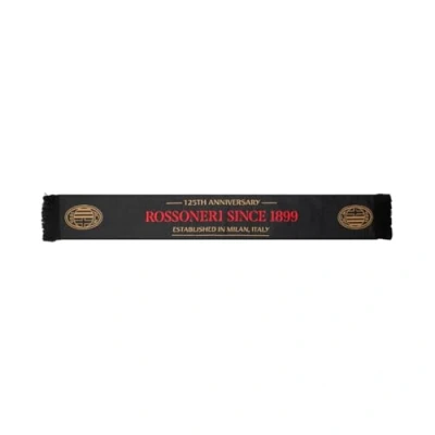 Image of AC Milan Official Acrylic Scarf Product Various Designs and Lettering, Black, One Size