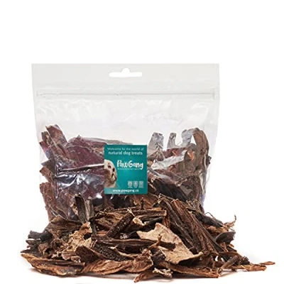 Image of PawGang Beef Tripe Rumen Gullet 1 kg 100% Natural EU Sourced Treats for Dogs Puppies Young Adult Old Small Large Dog Air Dried Chews Snacks Healthy Hypoallergenic Low Fat Grain Free BARF Raw