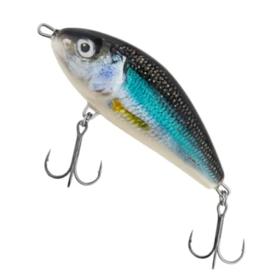 Image of Salmo Fatso Sinking Jerkbait, 12 cm, 71 g, Colours: Spotted Holo Smelt
