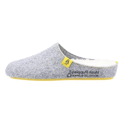 Image of Hush Puppies Women&#039;s Remy Slipper, Grey, 3 UK
