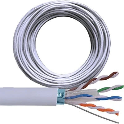 Image of 100M CAT6 FTP/STP Shielded Cable Reel/Drum Pure Copper Ethernet Network LAN RJ45 CableFinder