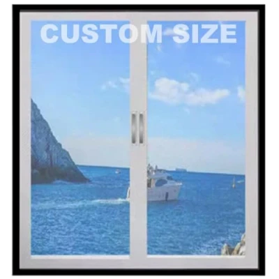 Image of Custom Size Window Screens,Anti Mosquito Insect Fly Screen Self Adhesive Netting,Cat Safety Net for Balcony Window,Tear Proof Cat Bird Isolation