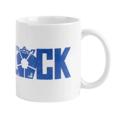 Image of Grupo Erik Blue Lock Ceramic Mug 35 cl / 350 ml 11.8 oz 3.94 x 3.15 inches 10 8 cm Coffee Tea Cute Manga Bluelock