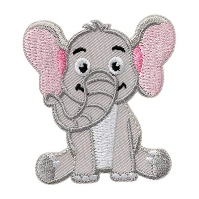 Image of Mono Quick Elephant Sew On / Iron Patch