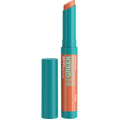 Image of Maybelline Green Edition Balmy Lip Blush Lipstick, organic, natural colour, vegan, 008, Desert