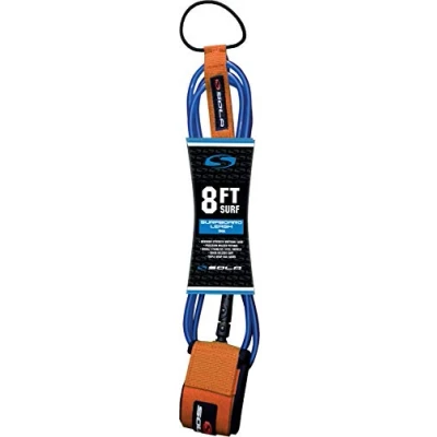 Image of Sola Surf Leash Blue, 8 foot, 7mm