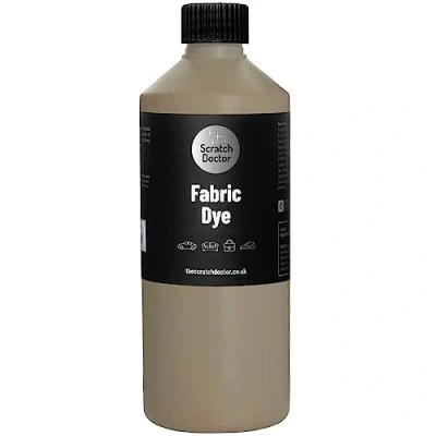Image of Scratch Doctor Liquid Fabric Dye Easy to Use Textile Paint for Sofas, Furniture, Clothing, Canvas, Shoes, Denim and More 23 Colours Available (Beige, 1000ml)