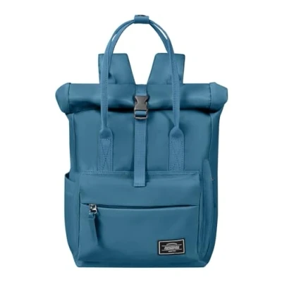 Image of American Tourister Unisex Urban Groove Backpack (Pack of 1), Blue (stone blue), standard size, Backpacks