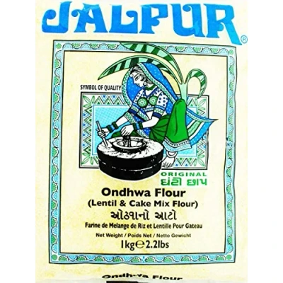 Image of Jalpur Ondhwa Flour 1 Kg Handvoh Lentil &amp; Cake Mix