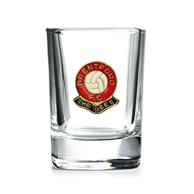 Image of Knight Football Shot Glass Brentford