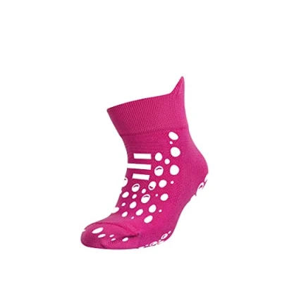 Image of R EVENGE Pool Kids Socks Activity in the and on Wet Surfaces, Anti Bacteric Non Slip, fuchsia, XXS