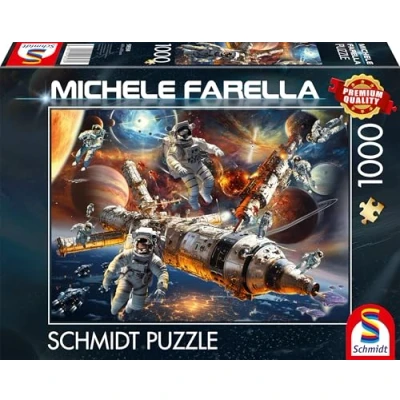 Image of Schmidt Michele Farella: Magical Star Worlds (1,000 Pieces) Jigsaw Puzzle Ages 14+ 1+ Players