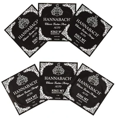 Image of Hannabach 652807 Set Saiten für Klassikgitarre, Hohe Spannung