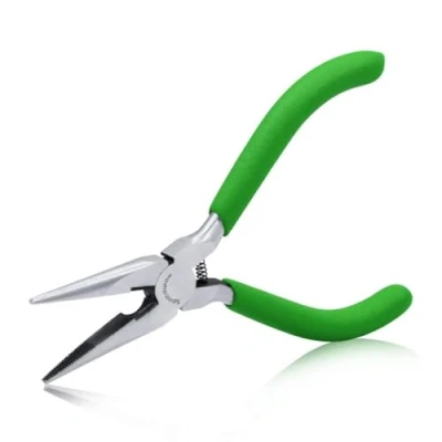 Image of SPEEDWOX Mini Diagonal Pliers Thin Precision Lineman&#039;s Plier Fine Small Needle Nose Long Flat Bent Round Micro Jewelry Wire Cutter (5&quot; Pliers)
