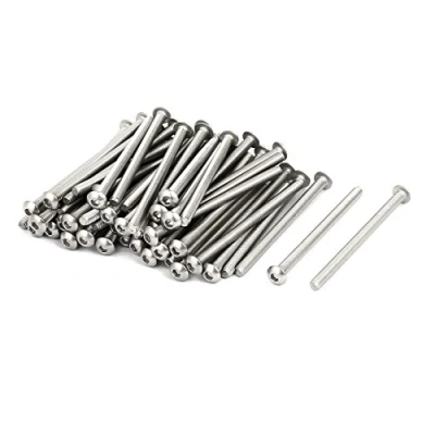 Image of sourcingmap M3x45mm 304 Stainless Steel Button Head Hex Socket Cap Screws Fastener 60pcs