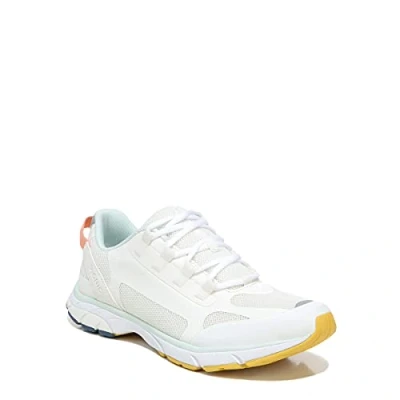 Image of Vionic Women&#039;s Drift Edin Active Sneakers Supportive Walking Shoes That Include Three Zone Comfort with Orthotic Insole Arch Support, Medium and Wide Fit, White, 4 UK