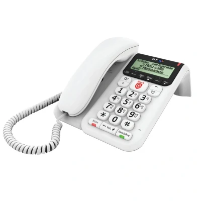 Image of BT Decor 2600 Telephone White 83154