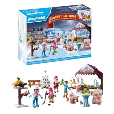 Image of Playmobil 71472 Advent Calendar: A Trip to the Christmas Market