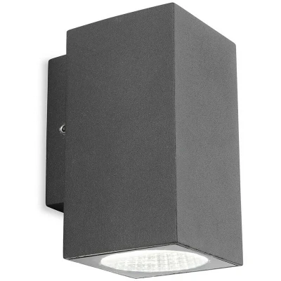 Image of Dino LED 1 Light Single Outdoor Wall Graphite IP65