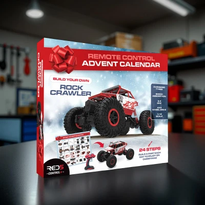Image of RED5 Toy Remote Control Car Advent Calendar Rock Crawler Truck RC 24 Day Gift