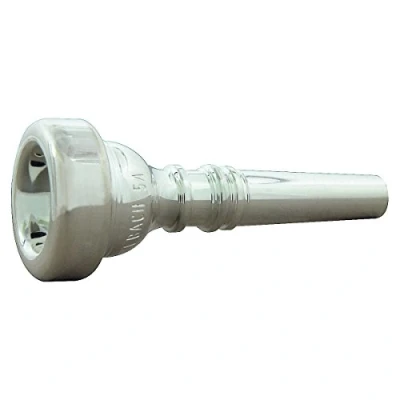Image of Bach 3495A Silver Plated 5A Cup Cornet Mouthpiece, Very Deep