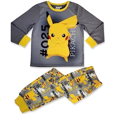 Image of Pokemon Boys Super Soft Bottoms Pyjama Set 3 4 years