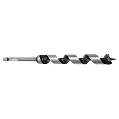 Image of Trend Snappy 10mm Carbon Steel Auger Drill Bit, 155mm Long, Ideal for Clean, Deep Drilling, Quick Release System, SNAP/AB/10
