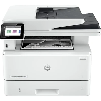 Image of HP Laserjet Pro MFP 4102dw Laser Printer Black and White for Small Medium Business Print, Copy, Scan, ADF 2 Sided Printing Dual Band Wi Fi, Ethernet Instant Ink Toner Available