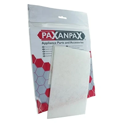 Image of Paxanpax PFC520 Universal Cut to Size Vacuum Cleaner Motor Filter (310mm x 125mm), Cotton, White