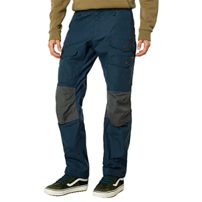 Image of Fjällräven Men&#039;s Vidda Pro Ventilated TRS M Long Trousers, Mountain Blue Basalt, 48