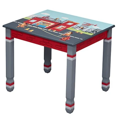 Image of Fantasy Fields Lil Fire Fighters Childrens Kids Toddler Wooden Table TD 12514A1