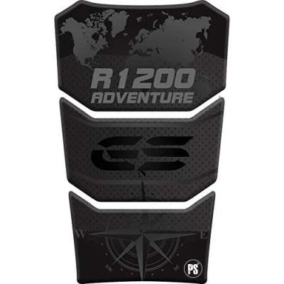 Image of RESINATED TANK PAD STICKER 3D EFFECT COMPATIBLE WITH MOTORCYCLES BMW R1200GS R 1200 GS Adventure Adv v7