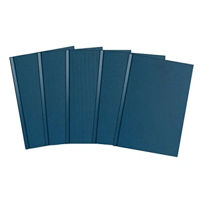 Image of Summit A5 Notebook, Hardback Casebound, Ruled, 192 pages, Blue (Pack of 5)