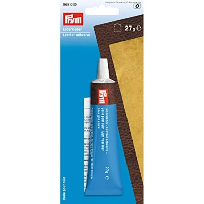 Image of Prym 968010 Leather Adhesive, 27 g