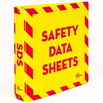 Image of Avery UltraDuty SDS Binder with Chain, Durable Poly Binder, 1.5&quot; Slant Rings, Holds 375 Sheets (77711)