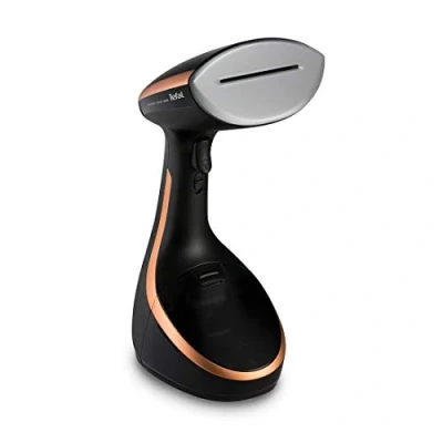 Image of Tefal Access Steam Care Handheld Clothes Steamer, 1600 W, 20ML, Black &amp; Copper, DT9100