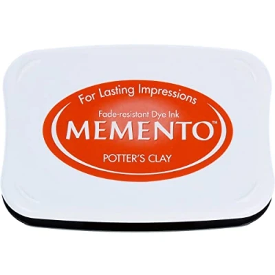 Image of Tsukineko Memento Dye Ink Pad Potters Clay
