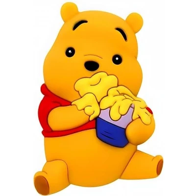 Image of Winnie The Pooh Too Much Honey 3D Foam Magnet